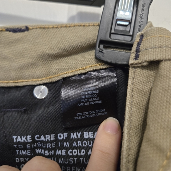 Dovetail Womens Britt Utility Canvas Pants Size 6/30 - Picture 11 of 14